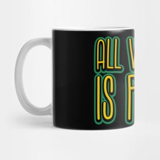 All we need is peace! Mug